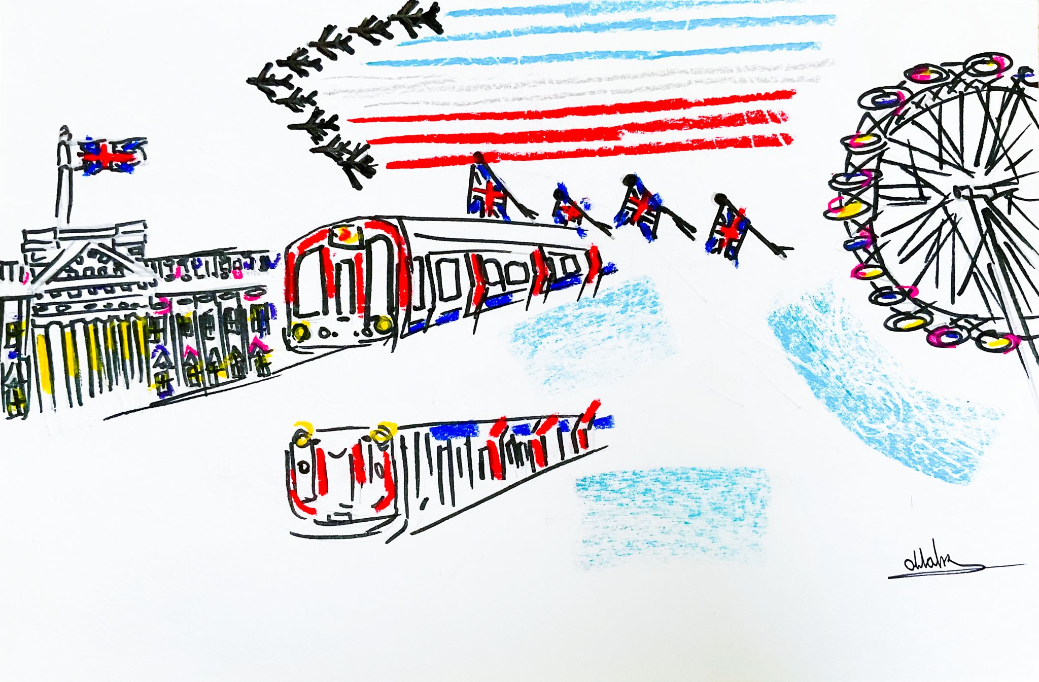 Featured original artwork
